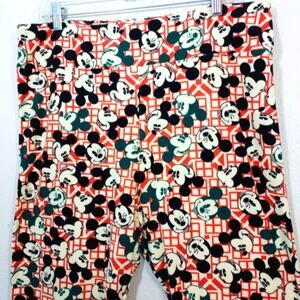 Disney Lularoe Mickey Mouse print leggings worn once TC2